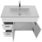 Wall Mount Bath Vanity, Modern, 33